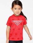 Sea Fox Red, White, & Blue Star Spangled Toddler Tees