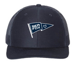 Sea Fox Boat Works Flag Trucker Cap
