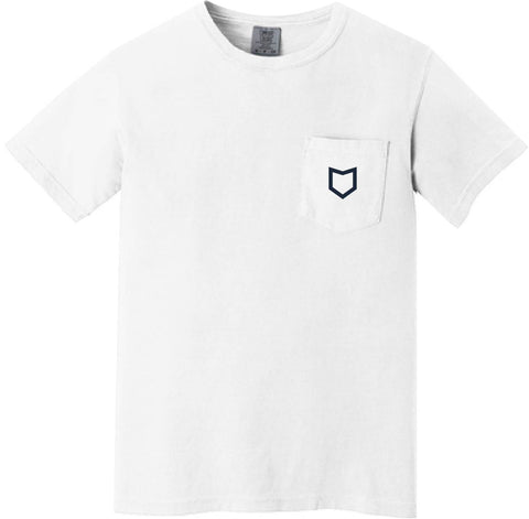 Sea Fox Comfort Colors Pocket Tee
