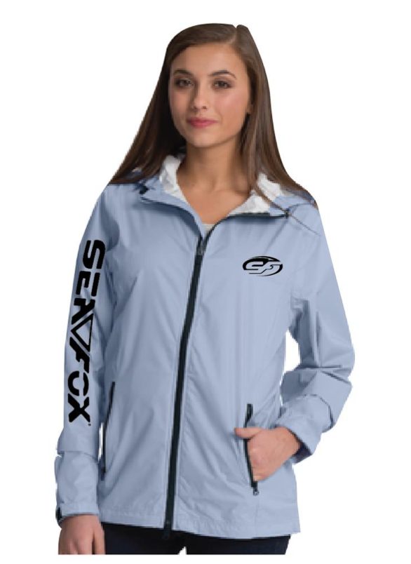 Unisex Watertown Rain Jacket - Cloud Blue – Sea Fox Apparel