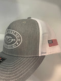 Sea Fox Embroidered/American Flag/Charleston, SC Hat