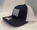 Sea Fox American Flag Patch Hat- Navy/White